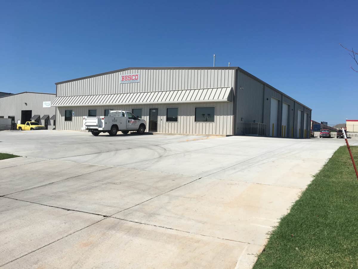 BESCO Building Electrical Systems metal building project in Tulsa, Oklahoma.